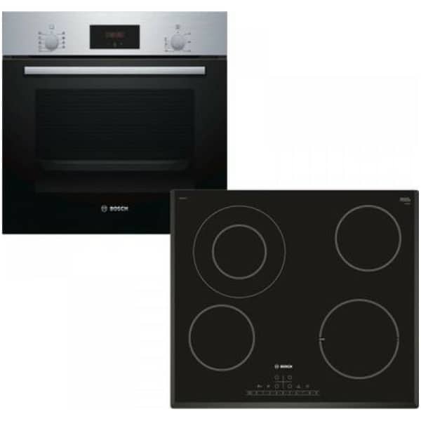 BOSCH HBF114ES0 + PKF651FP1E Κουζίνα Εντοιχιζόμενη 66lt ΕΩΣ 12 ΔΟΣΕΙΣ