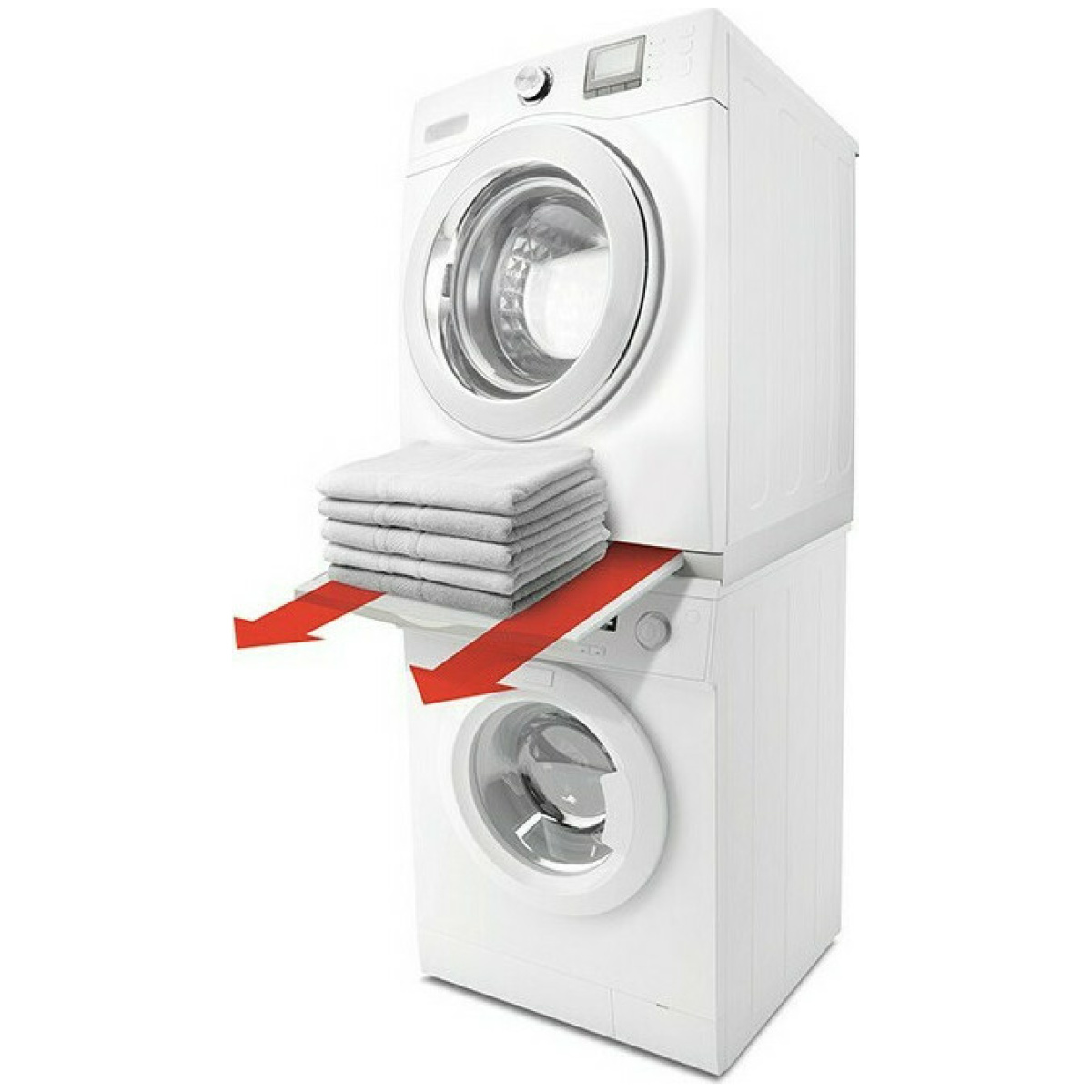 MELICONI TORRE SMART L60 Βάση Στεγνωτηρίου-Πλυντηρίου Με Συρτάρι ΕΩΣ 12 ΔΟΣΕΙΣ - Image 2