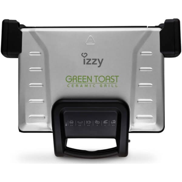 IZZY GREEN TOAST XL (223665) Ψηστιέρα-Γκριλιέρα ΕΩΣ 12 ΔΟΣΕΙΣ