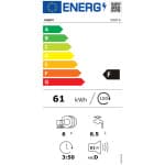 CANDY CDCP6 Πλυντήριο Πιάτων Άνω Πάγκου Λευκό ΕΩΣ 12 ΔΟΣΕΙΣ - Image 2