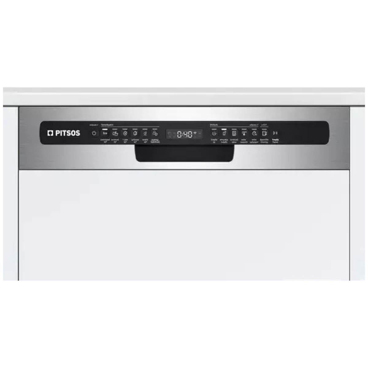 ΠΛΥΝΤΗΡΙΟ ΠΙΑΤΩΝ PITSOS DIF61I01 60CM ΕΝΤΟΙΧΙΖΟΜΕΝΟ ΕΩΣ 12 ΔΟΣΕΙΣ - Image 2
