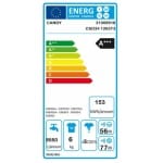 CANDY CSO34 1265T3/2-S Πλυντήριο Ρούχων 6KG A+++ ΕΩΣ 12 ΔΟΣΕΙΣ - Image 2