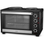 LIFE 221-0162 Kouzinaki 382 Ηλεκτρικό Φουρνάκι 38lt με 2 Εστίες και Αέρα ΕΩΣ 12 ΔΟΣΕΙΣ