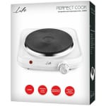 LIFE Perfect Cook 221-0184 Επιτραπέζια Εστία Εμαγιέ Μονή Λευκή ΕΩΣ 12 ΔΟΣΕΙΣ - Image 2