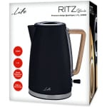 LIFE RITZ 221-0216 Βραστήρας Μαύρος 1,7lt 2200W ΕΩΣ 12 ΔΟΣΕΙΣ - Image 3