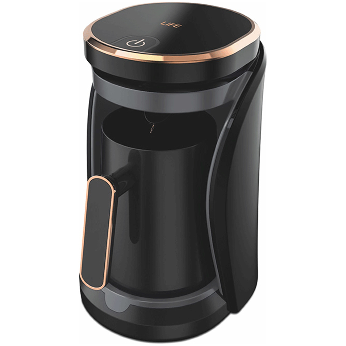 LIFE TABIS 221-0229 Μηχανή Ελληνικού 500W με Χωρητικότητα 400ml Καφέ ΕΩΣ 12 ΔΟΣΕΙΣ - Image 2