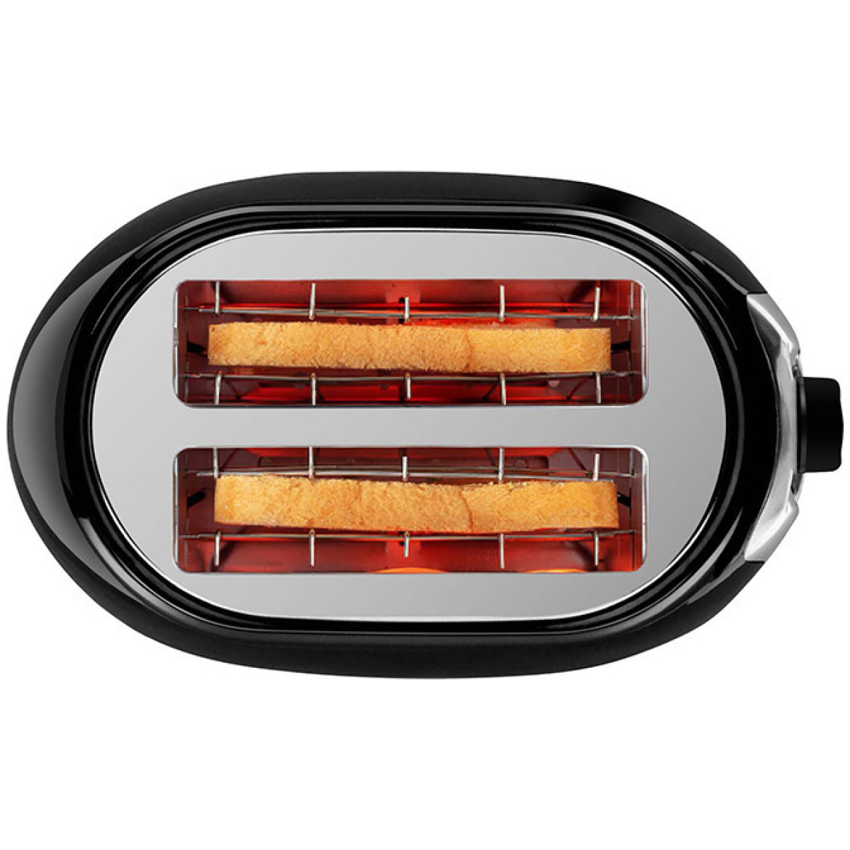 Life Crispy Φρυγανιέρα 2 Θέσεων 750W Μαύρη 221-0258 (ΕΩΣ 12 ΔΟΣΕΙΣ) - Image 3