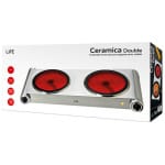 Life Double 221-0379 Επιτραπέζια Εστία Κεραμική Διπλή (ΕΩΣ 12 ΔΟΣΕΙΣ) - Image 2