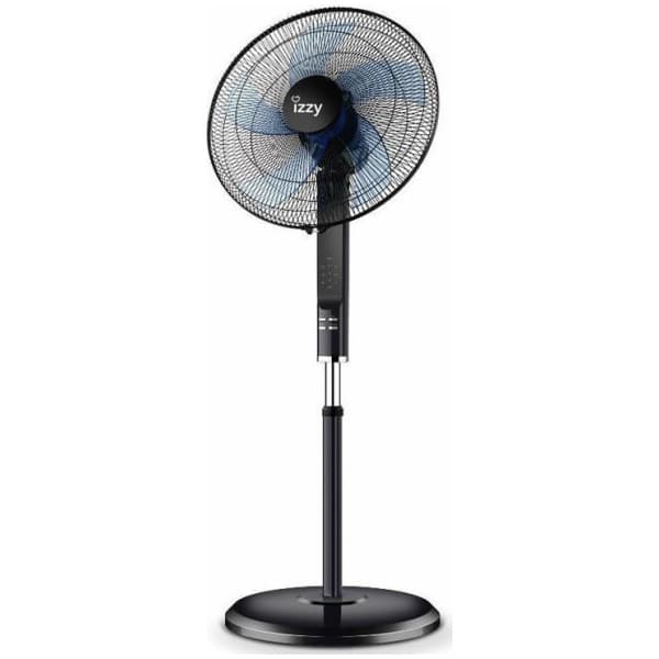 ΙΖΖΥ (223433) IZ-9004 Ανεμιστήρας Ορθοστάτης 70W Διαμέτρου 46cm με Τηλεχειριστήριο ΕΩΣ 12 ΔΟΣΕΙΣ