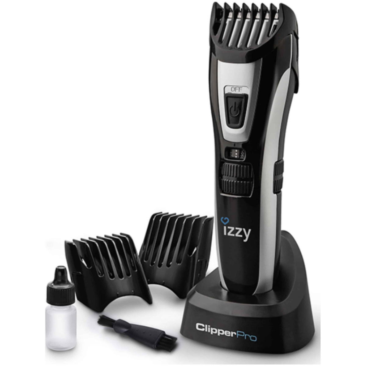 ΙΖΖΥ (223489) Clipperpro HC100 Επαναφορτιζόμενη Κουρευτική Μηχανή Μαύρη ΕΩΣ 12 ΔΟΣΕΙΣ - Image 1