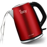 IZZY IZ-3011 (224055) Βραστήρας 1.7lt 2200W Κόκκινος ΕΩΣ 12 ΔΟΣΕΙΣ