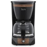 Izzy C108S Καφετιέρα Φίλτρου 950W Wooden Black ΕΩΣ 12 ΔΟΣΕΙΣ