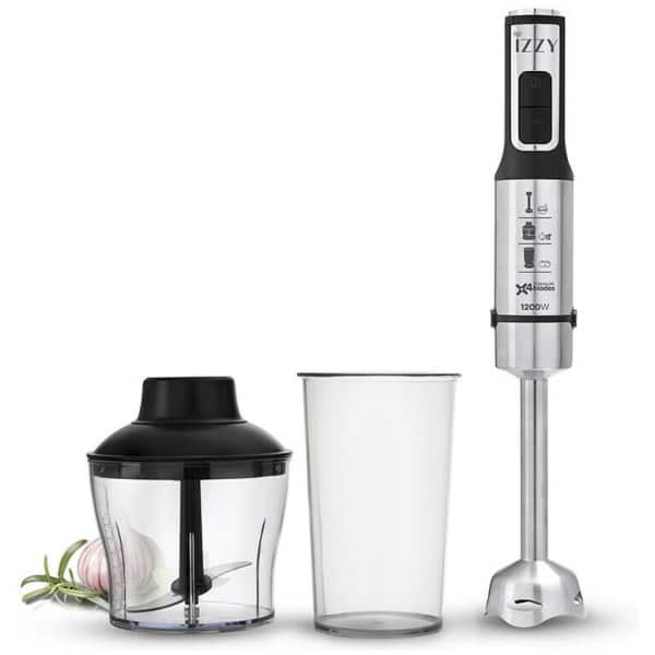 Izzy Ραβδομπλέντερ 2σε1 Chop 1200 IZ-1701 (224140) 1200W ΕΩΣ 12 ΔΟΣΕΙΣ