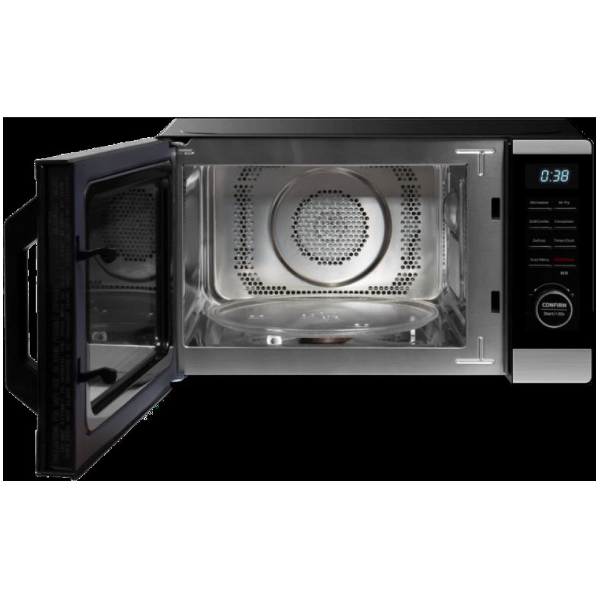 ΦΟΥΡΝΟΣ ΜΙΚΡΟΚΥΜΑΤΩΝ INVENTOR MWO-AF-23LT-BD ΜΑΥΡΟΣ 800W ΕΩΣ 12 ΔΟΣΕΙΣ - Image 2