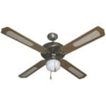 ΑΝΕΜΙΣΤΗΡΕΣ ΟΡΟΦΗΣ EUROLAMP 147-29001 60W 1 ΦΩΣ ΚΑΦΕ ΧΡΥΣΟΣ ΕΩΣ 12 ΔΟΣΕΙΣ