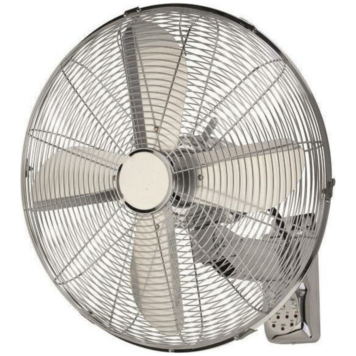ΑΝΕΜΙΣΤΗΡΑΣ TOIXOY INOX Φ40 50W ΜΕ ΤΗΛΕΧΕΙΡΙΣΤΗΡΙΟ EUROLAMP 147-29380 ΕΩΣ 12 ΔΟΣΕΙΣ - Image 1