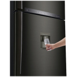 LG GTF744BLPED Ψυγείο Δίπορτο 509lt Total NoFrost Υ180xΠ78xΒ67.3εκ. Μαύρο - Image 3