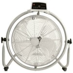 EUROLAMP 300-21504 Ανεμιστήρας Δαπέδου 90W Διαμέτρου 45cm με Τηλεχειριστήριο ΕΩΣ 12 ΔΟΣΕΙΣ