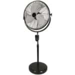 Eurolamp 300-23504 Επαγγελματικός Ανεμιστήρας Ορθοστάτης 100W Διαμέτρου 50cm με Τηλεχειριστήριο ΕΩΣ 12 ΔΟΣΕΙΣ