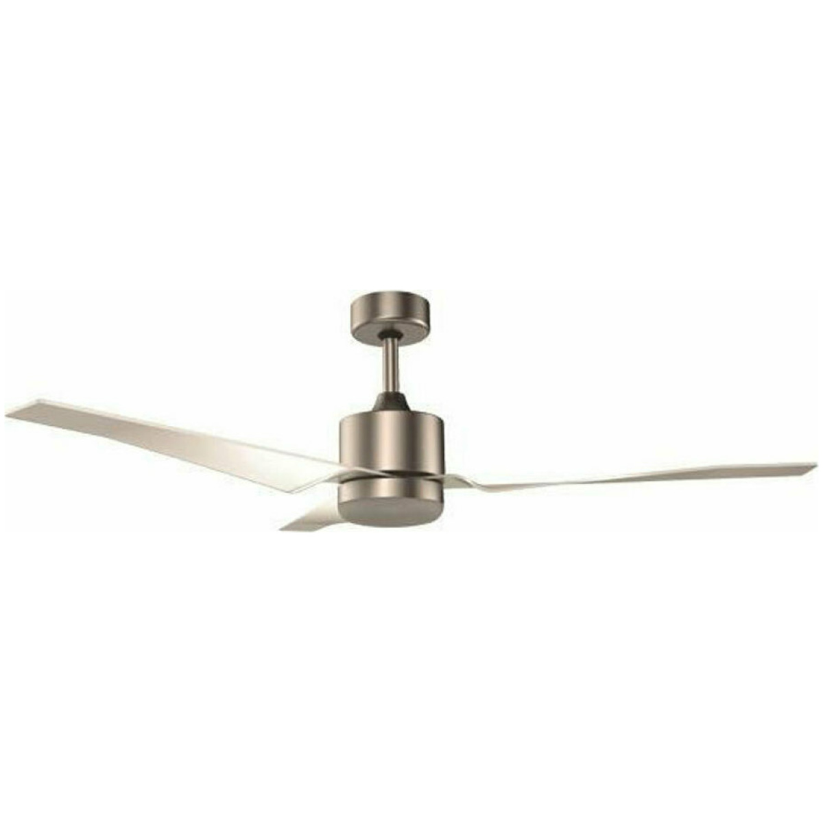 EUROLAMP 300-25001 Ανεμιστήρας οροφής 70W Φ132cm με led φως 12W ενδιάμεσο φως 4000k 3 διάφανες φτερωτές και κοντρόλ ΕΩΣ 12 ΔΟΣΕΙΣ - Image 1