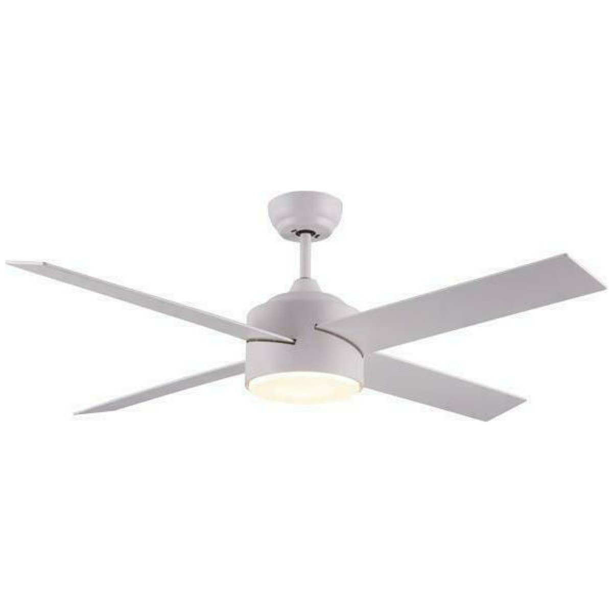 EUROLAMP 300-25011 Ανεμιστήρας Οροφής Λευκός Με LED Φως 60W 4 Φτερωτές Και Κοντρόλ ΕΩΣ 12 ΔΟΣΕΙΣ - Image 1