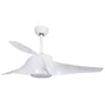 EUROLAMP 300-25048 ΑΝΕΜΙΣΤΗΡΑΣ ΟΡΟΦΗΣ ΧΡΩΜΑ ΛΕΥΚΟ ΜΕ LED ΦΩΣ ΚΑΙ ΚΟΝΤΡΟΛ Φ132 DC ΜΟΤΕΡ 35W ΕΩΣ 12 ΔΟΣΕΙΣ