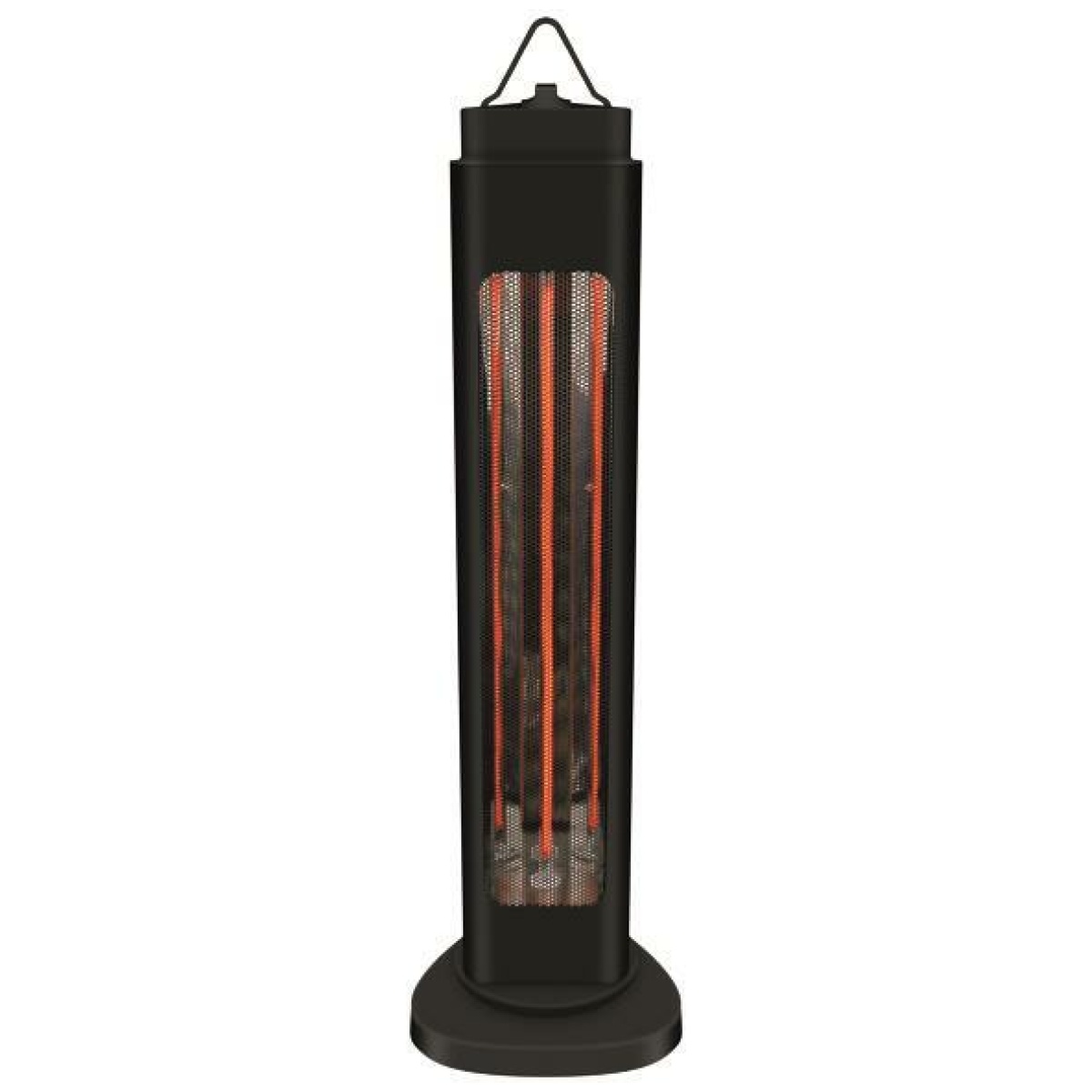 EUROLAMP 300-42051 Πύργος 1200W Περιστρεφόμενος IP65 Carbon Tube ΕΩΣ 12 ΔΟΣΕΙΣ - Image 1