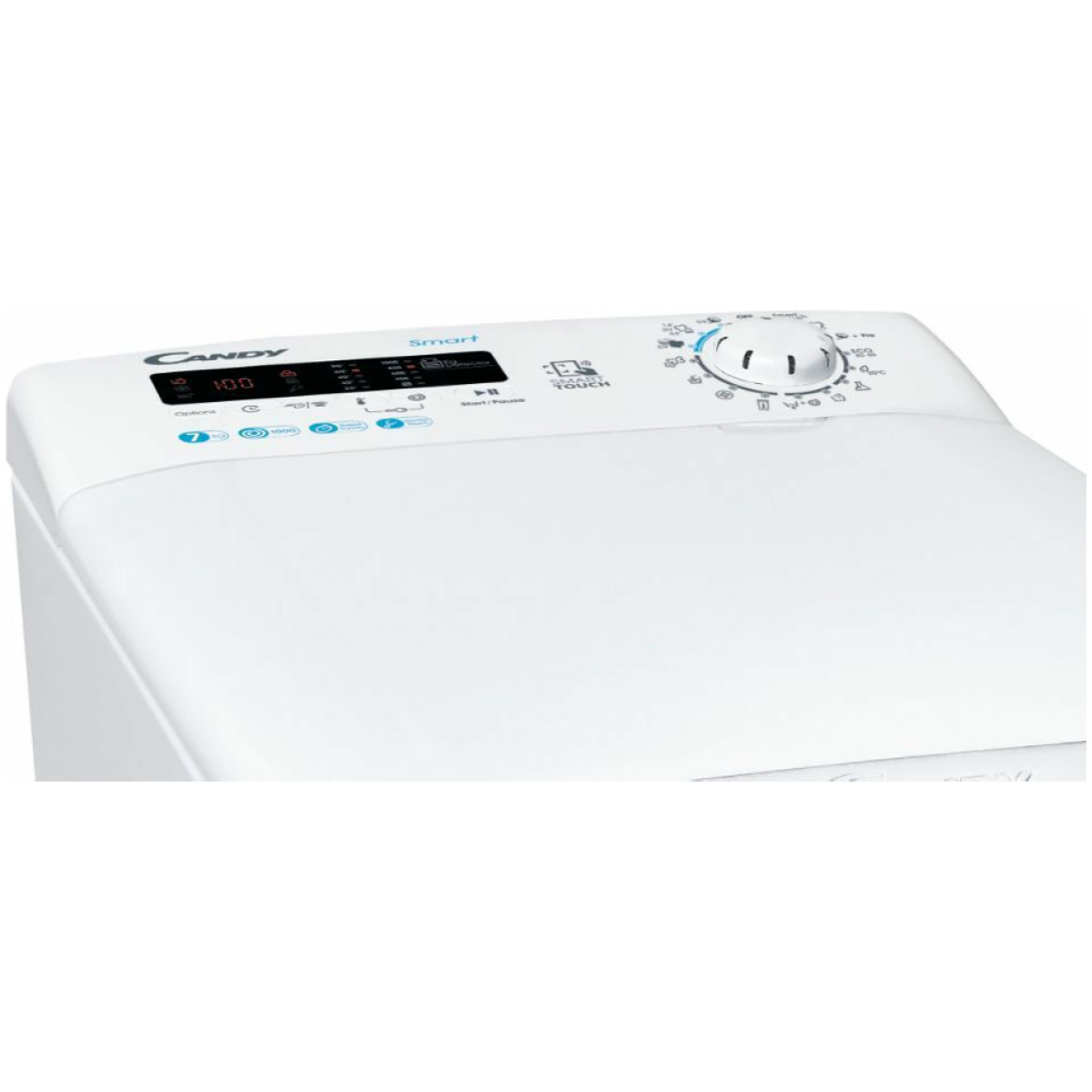Candy CSTG 072DET/1-S Πλυντήριο Ρούχων Άνω Φόρτωσης 7kg 1000 Στροφών ΕΩΣ 12 ΔΟΣΕΙΣ - Image 2
