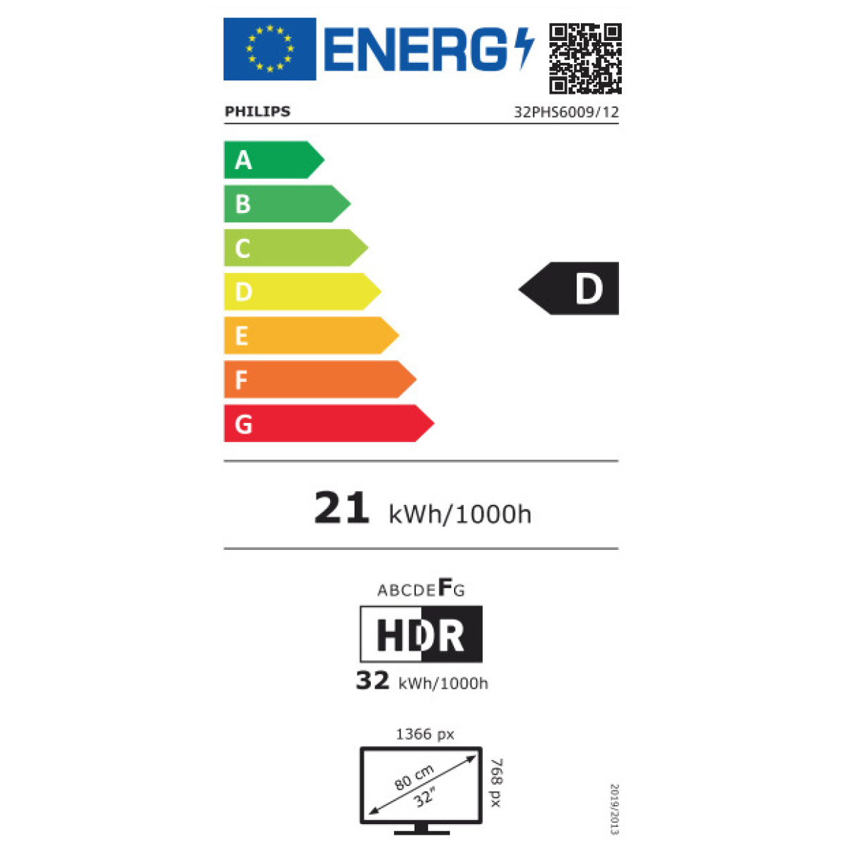 Philips Smart Τηλεόραση 32" HD Ready LED 32PHS6009/12 HDR (2023) (ΕΩΣ 12 ΔΟΣΕΙΣ) - Image 2