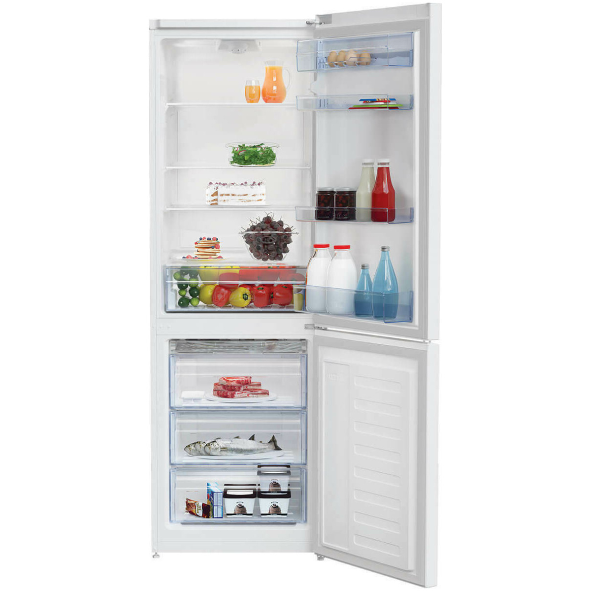 BEKO RCSA330K30WN Ψυγειοκαταψύκτης 300lt Υ185.1xΠ59.5xΒ59.2εκ. Λευκός F ΕΩΣ 12 ΔΟΣΕΙΣ - Image 3