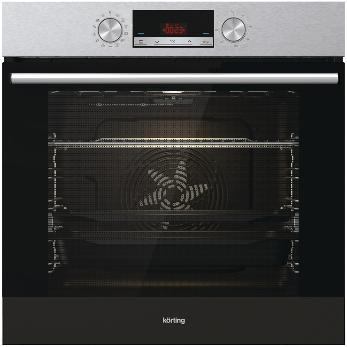 Korting KBO 6737E06 X Φούρνος άνω Πάγκου 77lt χωρίς Εστίες Π59.5εκ. Inox ΕΩΣ12 ΔΟΣΕΙΣ - Image 1