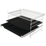 Gorenje BOS6737E06BG + ECT43X Φούρνος άνω Πάγκου 77lt με Κεραμικές Εστίες Π59.5εκ. Μαύρος ΕΩΣ 12 ΔΟΣΕΙΣ - Image 3