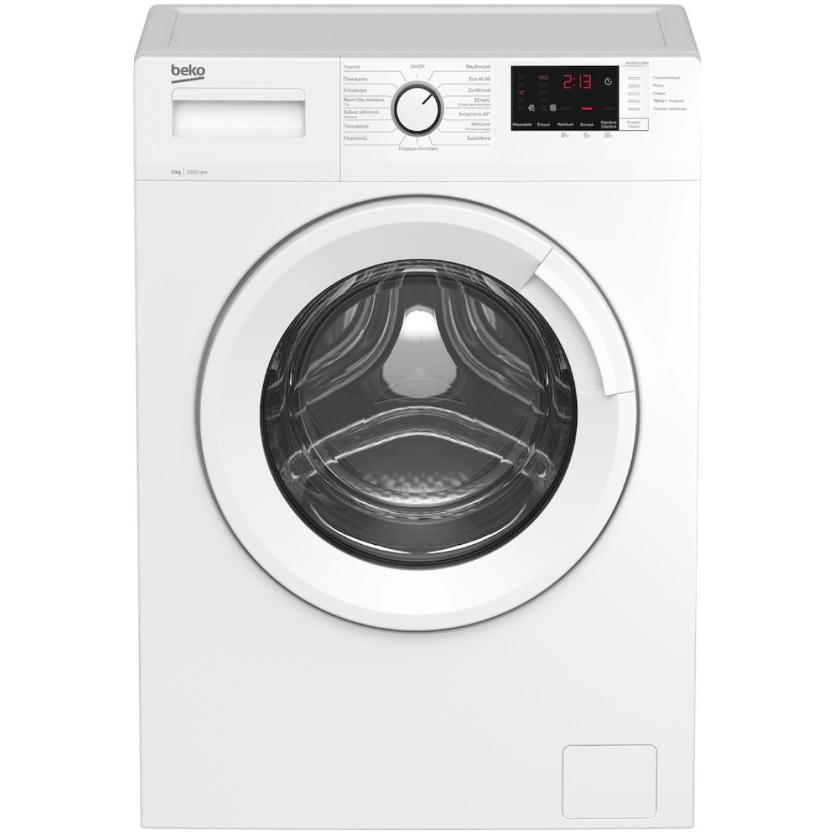 Beko WUE 7612 PAR  Πλυντήριο Ρούχων 7kg 1200 Στροφών A+++ ΕΩΣ 12 ΔΟΣΕΙΣ - Image 1