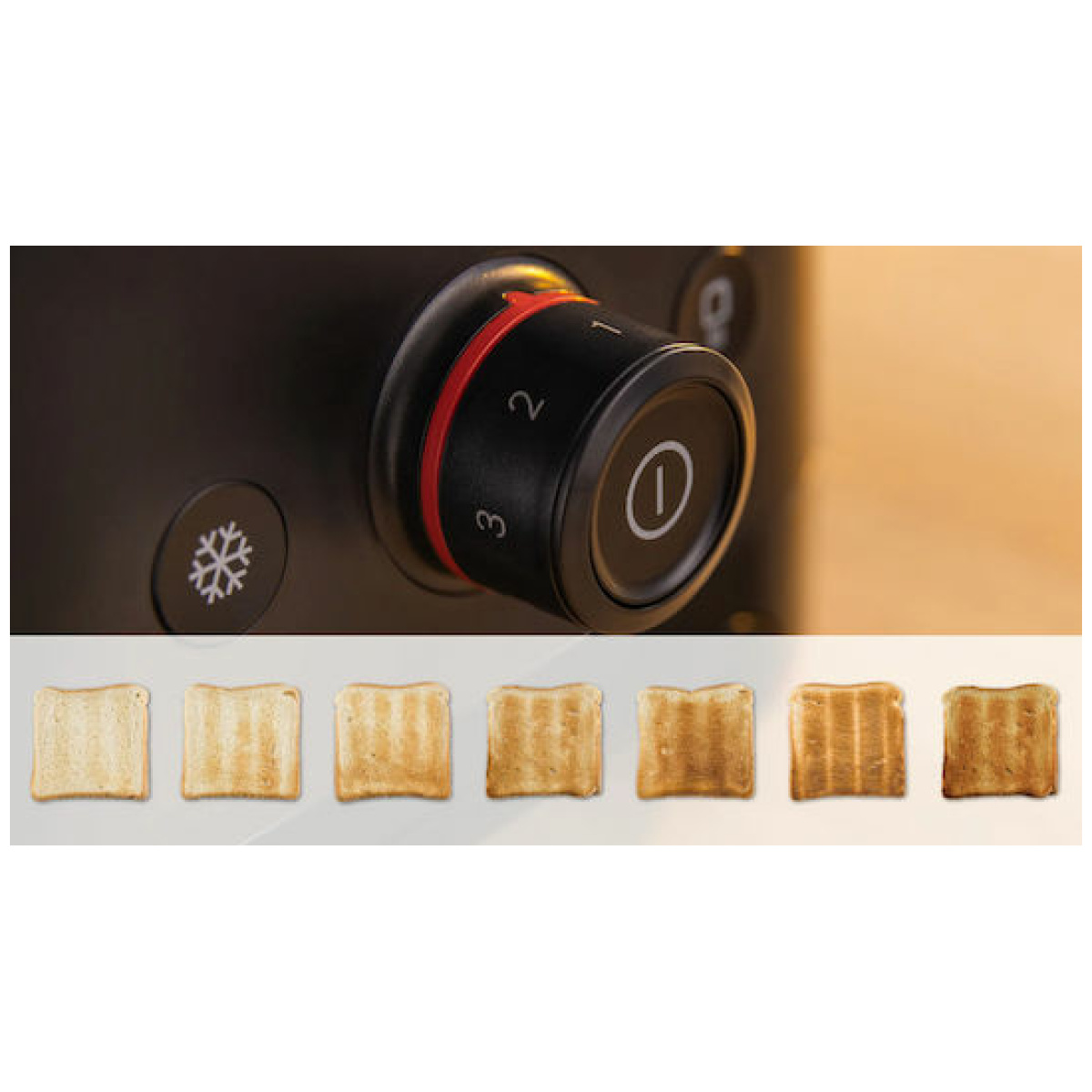 Φρυγανιέρα Bosch TAT3M123 2 Θέσεων 950W black - Image 4