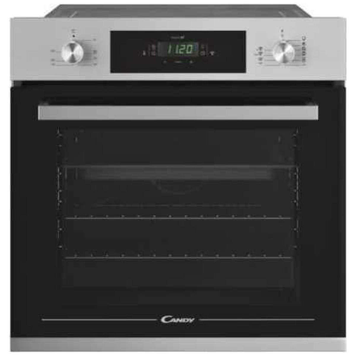CANDY FCP815X E0/E Φούρνος άνω Πάγκου 70lt χωρίς Εστίες W59.5cm Inox ΕΩΣ 12 ΔΟΣΕΙΣ - Image 2