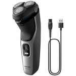 Philips S3143/02 Ξυριστική Μηχανή Προσώπου Επαναφορτιζόμενη ΕΩΣ 12 ΔΟΣΕΙΣ - Image 3