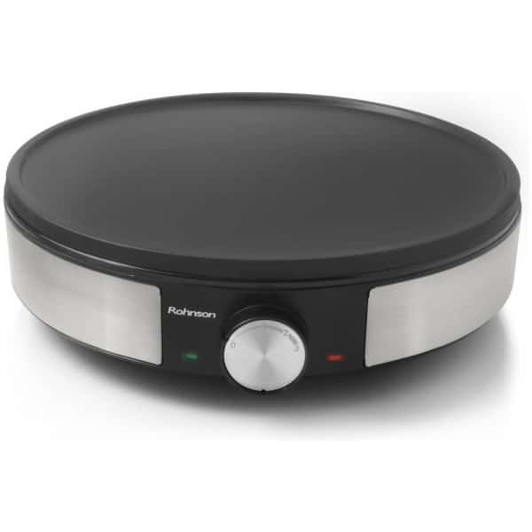 Rohnson R-2202 Κρεπιέρα 30cm Inox 1200W ΕΩΣ 12 ΔΟΣΕΙΣ