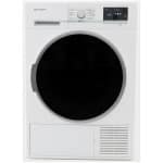 SHARP KD-GHB8S7GW2 Στεγνωτήριο Ρούχων 8Kg A++ ΕΩΣ 12 ΔΟΣΕΙΣ