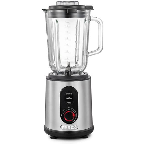 Pyrex SB-870 Μπλέντερ 1.5lt 1200W Inox ΕΩΣ 12 ΔΟΣΕΙΣ