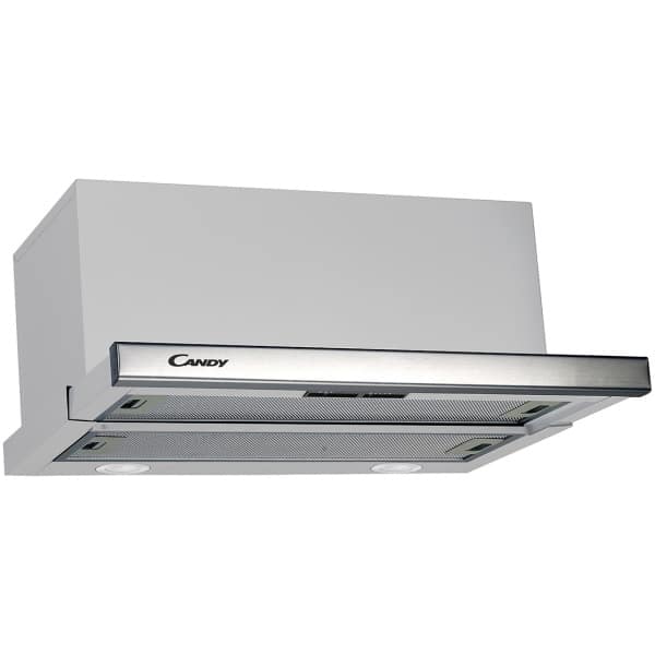 Candy CT6360IN Συρόμενος Απορροφητήρας 60cm Inox ΕΩΣ 12 ΔΟΣΕΙΣ