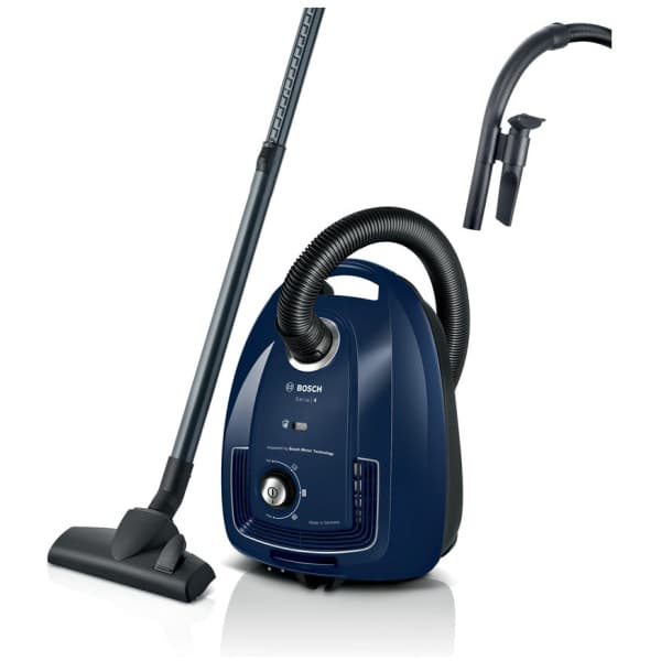 Bosch BGL38BU1 Ηλεκτρική Σκούπα 600W με Σακούλα 4lt Μπλε ΕΩΣ 12 ΔΟΣΕΙΣ