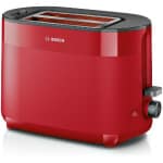 Bosch TAT2M124 Φρυγανιέρα 2 Θέσεων 950W Κόκκινη ΕΩΣ 12 ΔΟΣΕΙΣ
