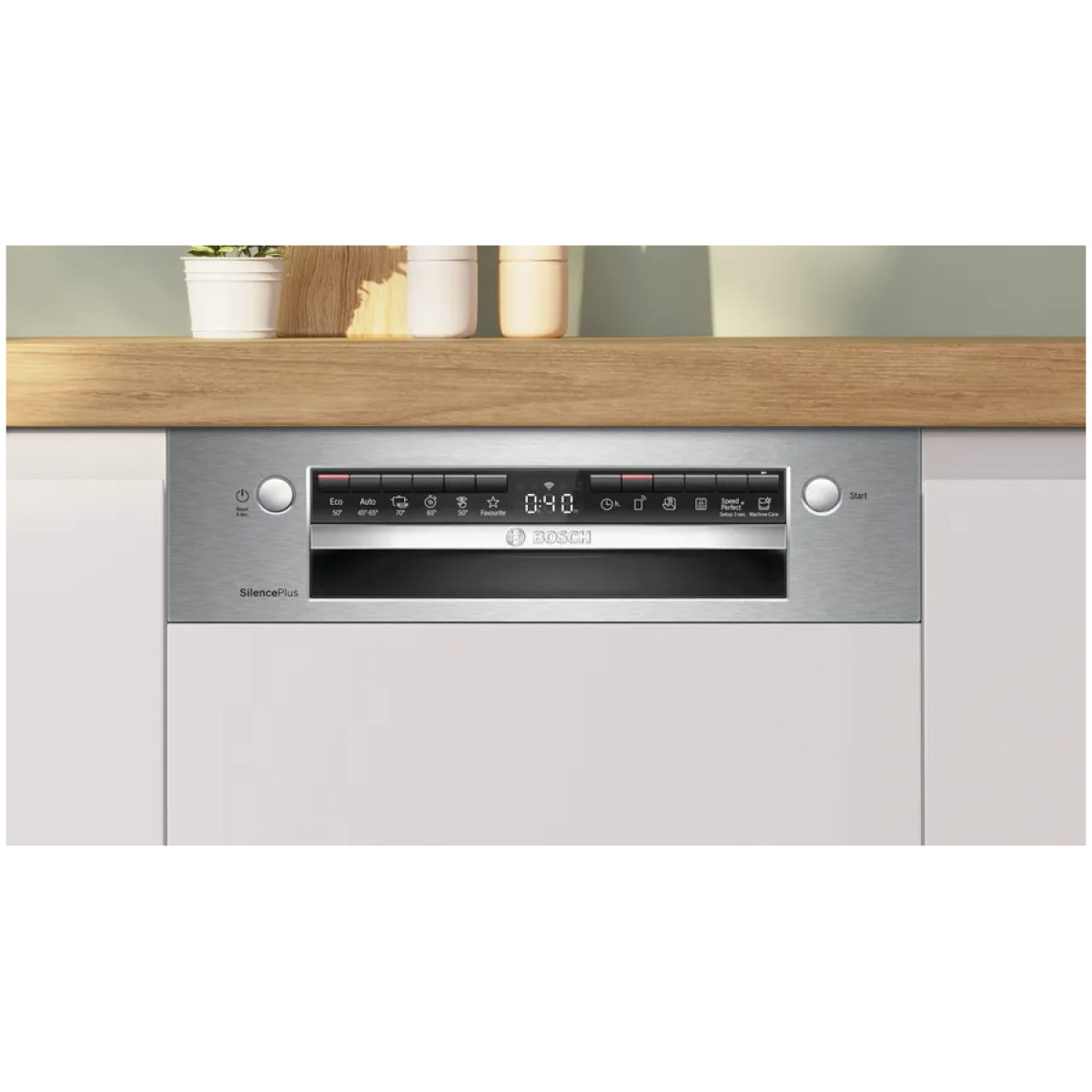 Bosch SPI4EMS24E Εντοιχιζόμενο Πλυντήριο Πιάτων με Wi-Fi για 10 Σερβίτσια Inox ΕΩΣ 12 ΔΟΣΕΙΣ - Image 2