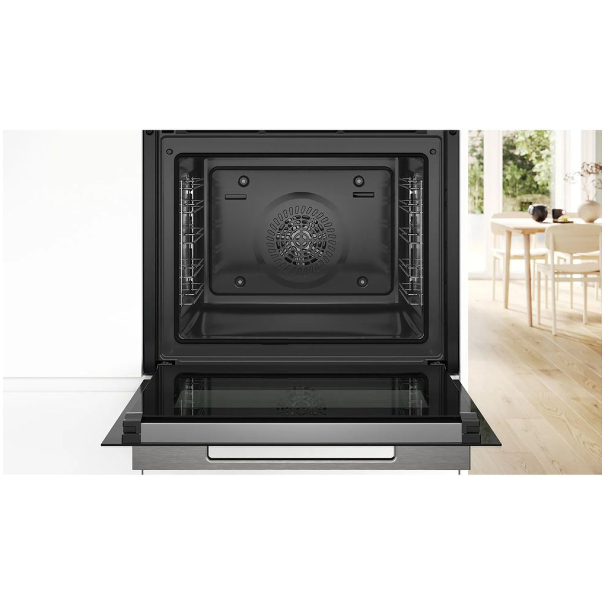 Bosch HBG7742B1 Φούρνος άνω Πάγκου 71lt Μαύρος ΕΩΣ 12 ΔΟΣΕΙΣ - Image 2