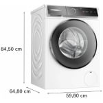 Bosch WGB25411GR Πλυντήριο Ρούχων 10kg με Τεχνολογία Ατμού 1400 Στροφών Iron Assist - Image 5