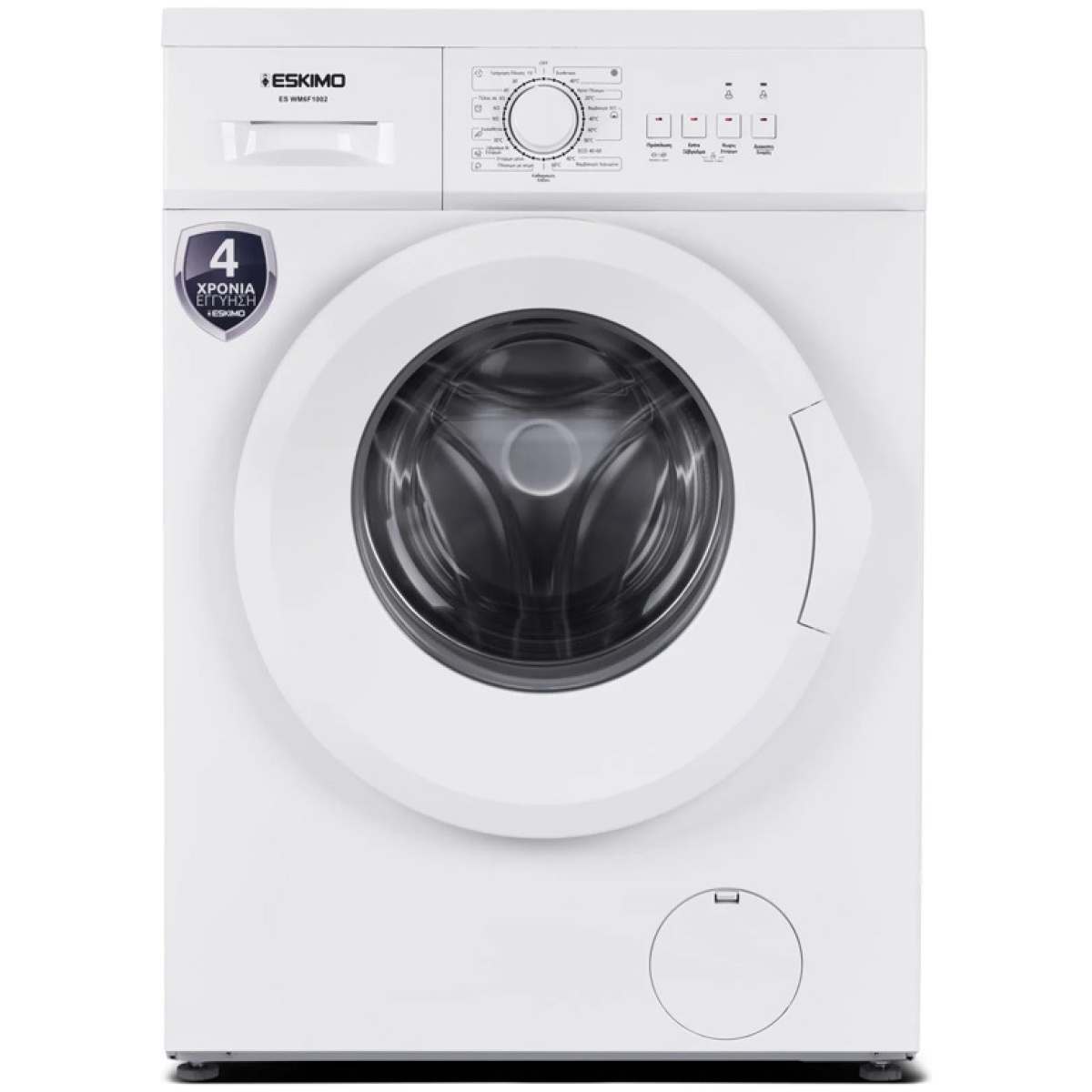 Eskimo ES WM6F1002 Πλυντήριο Ρούχων 6kg 1000 Στροφών ΕΩΣ 12 ΔΟΣΕΙΣ - Image 1
