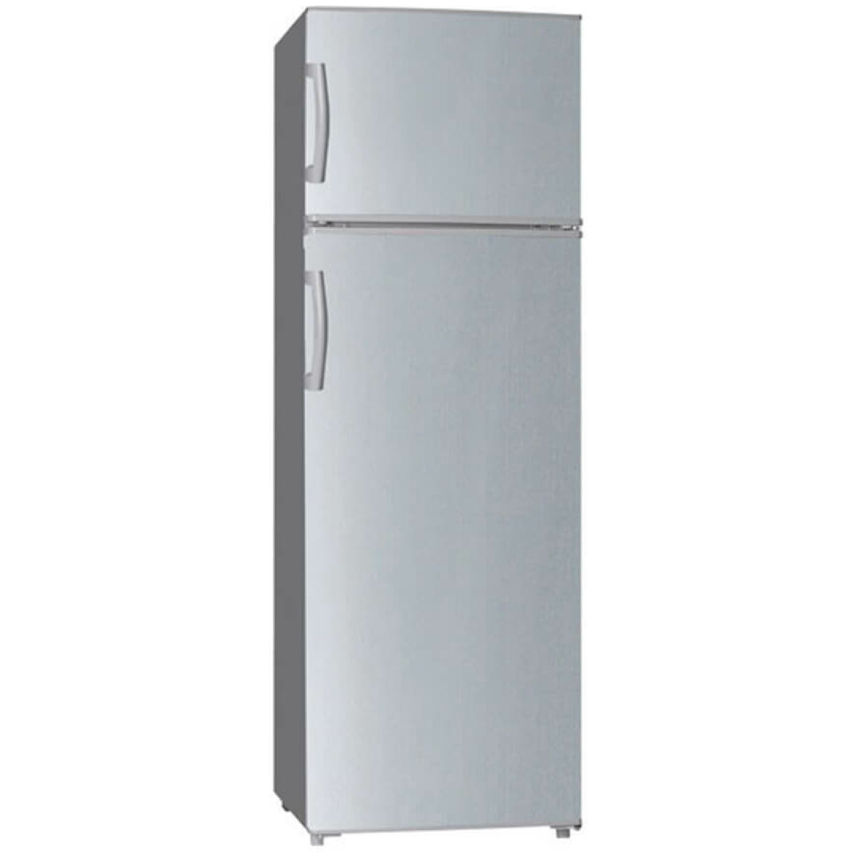Davoline RF 220 SLV NE Ψυγείο Δίπορτο Inox ΕΩΣ 12 ΔΟΣΕΙΣ - Image 1