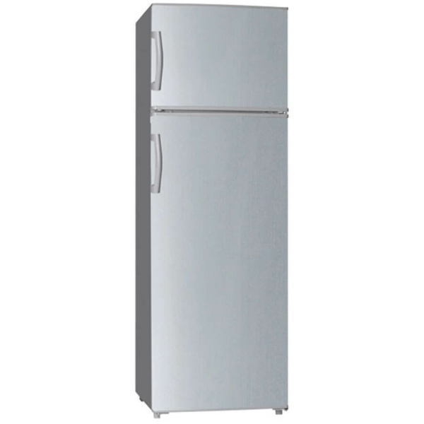 Davoline RF 220 SLV NE Ψυγείο Δίπορτο Inox ΕΩΣ 12 ΔΟΣΕΙΣ