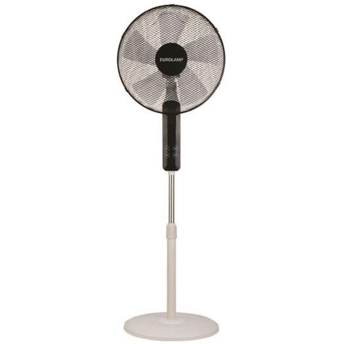 Eurolamp 300-20016 Ανεμιστήρας Ορθοστάτης 60W Διαμέτρου 40cm με Τηλεχειριστήριο ΕΩΣ 12 ΔΟΣΕΙΣ - Image 1