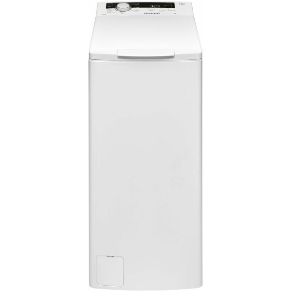 Brandt BT38038QG Πλυντήριο Ρούχων Άνω Φόρτωσης 8kg με Ατμό 1300 Στροφών ΕΩΣ 12 ΔΟΣΕΙΣ